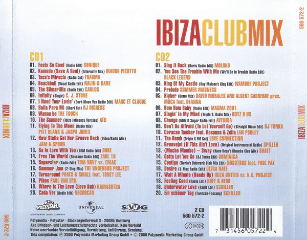 Various : Ibiza Club Mix (2xCD, Comp, Mixed)