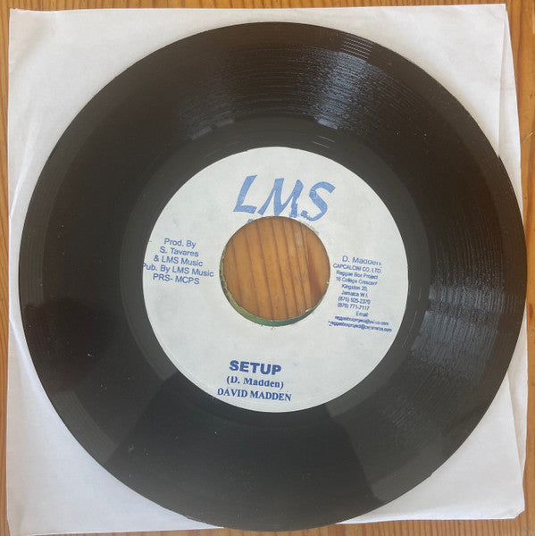 David Madden : Set -U-Self (7")