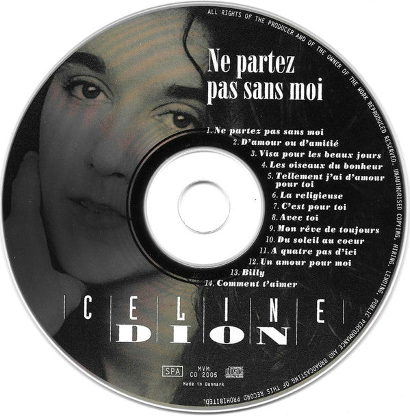 Celine Dion* : Ne Partez Pas Sans Moi (CD, Comp)