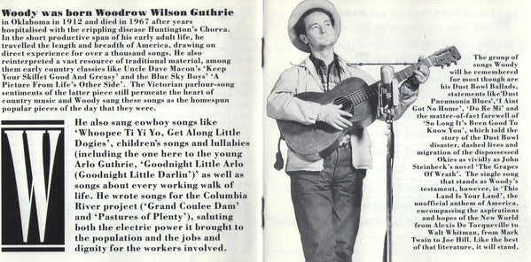 Woody Guthrie : The Very Best Of Woody Guthrie (CD, Comp)