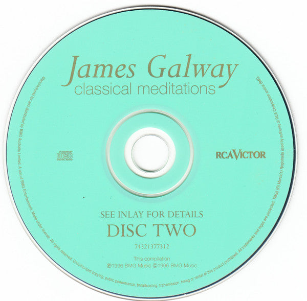 James Galway : Classical Meditations (2xCD, Comp)