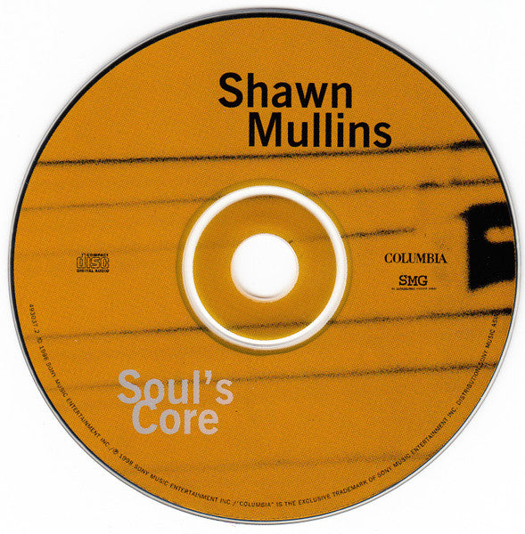 Shawn Mullins : Soul's Core (CD, Album)