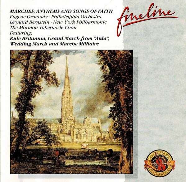 Eugene Ormandy, Leonard Bernstein, Mormon Tabernacle Choir : Marches, Anthems And Songs Of Faith (CD, Comp)