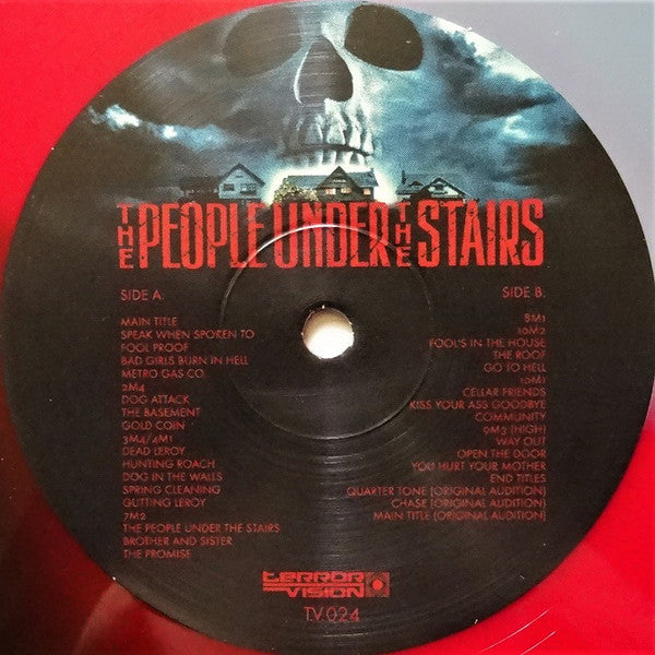 Don Peake : Wes Craven's The People Under The Stairs (Original Motion Picture Soundtrack) (LP, Album, Red)