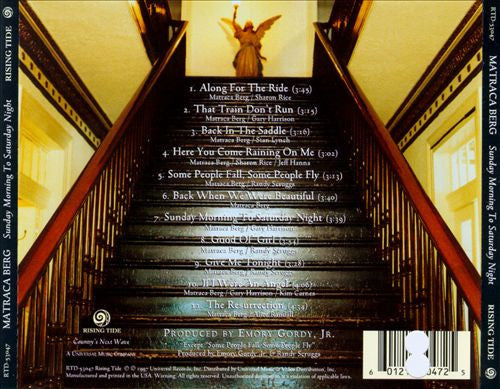 Matraca Berg : Sunday Morning To Saturday Night (CD, Album)