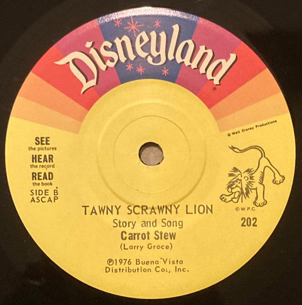 Unknown Artist : Tawny Scrawny Lion (7", Boo)