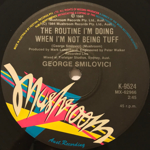 George Smilovici : I'm Tuff (7", Single)