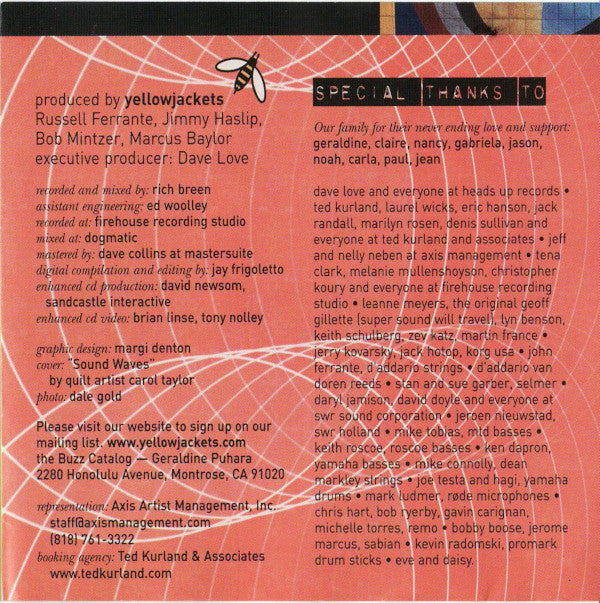 Yellowjackets : Time Squared (CD, Album, Enh)