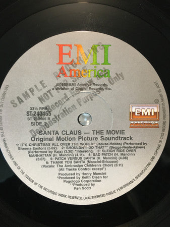 Various : Santa Claus - The Movie (LP, Album, Promo)