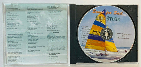 Eric Stone (6) : Songs For Sail (CD, Album)
