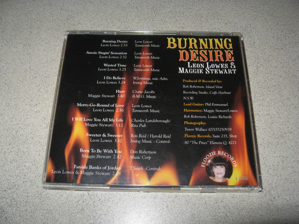 Leon Lowes & Maggie Stewart (4) : Burning Desire (CD, Album)