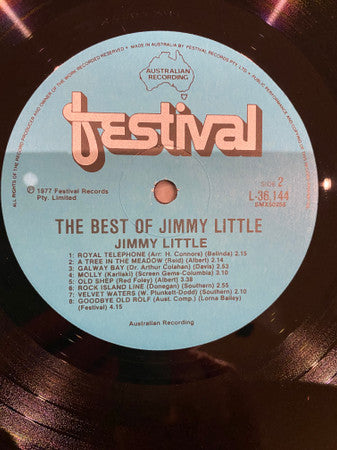 Jimmy Little : The Best Of Jimmy Little (LP, Comp)