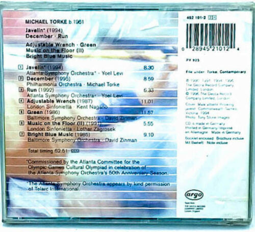 Michael Torke : Javelin (The Music Of Michael Torke) (CD, Comp)