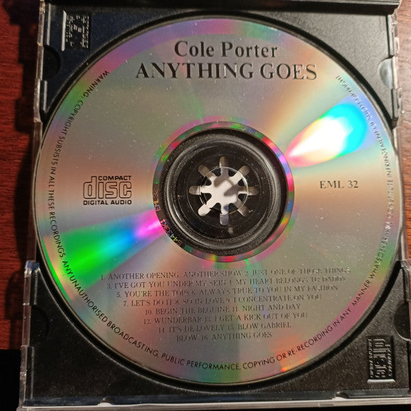 Various : Anything Goes (The Best Of Cole Porter) (CD, Comp)