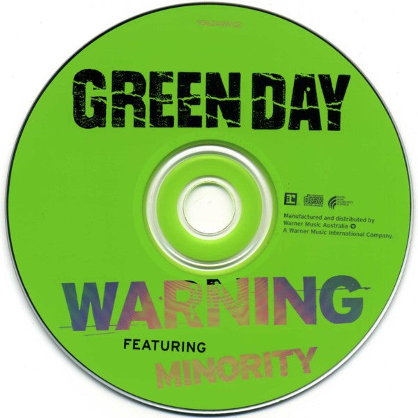 Green Day : Warning / Minority (CD, Single)