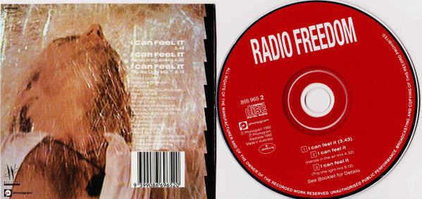 Radio Freedom : I Can Feel It (CD, Single, Car)