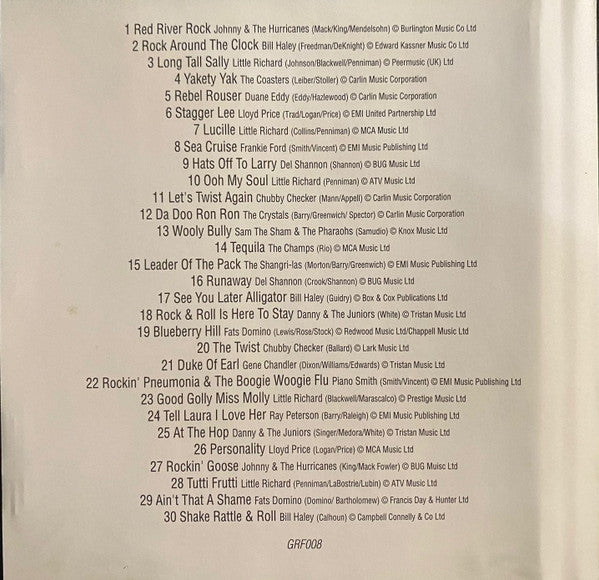 Various : Kings Of Rock 'N' Roll (CD, Comp)