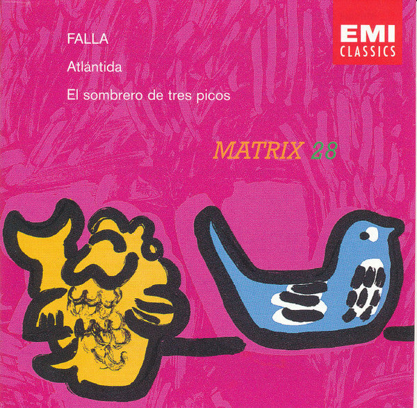 Manuel De Falla, Rafael Frühbeck De Burgos : Atlántida, El Sombrero de Tres Picos (2xCD, Comp)