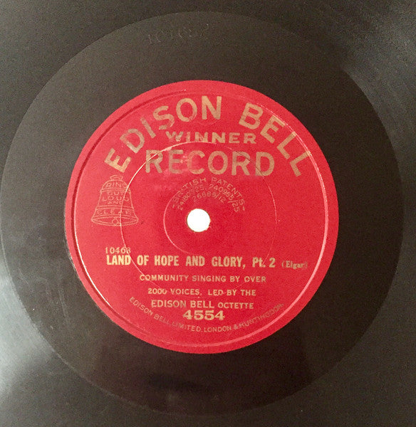 Raymond Newell : Land Of Hope And Glory (Shellac, 10")