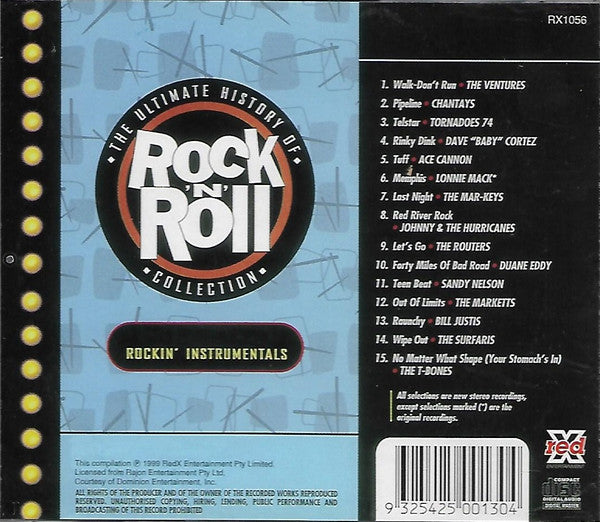 Various : The Ultimate History Of Rock ’n’ Roll Collection: Rockin’ Instrumentals (CD, Comp)