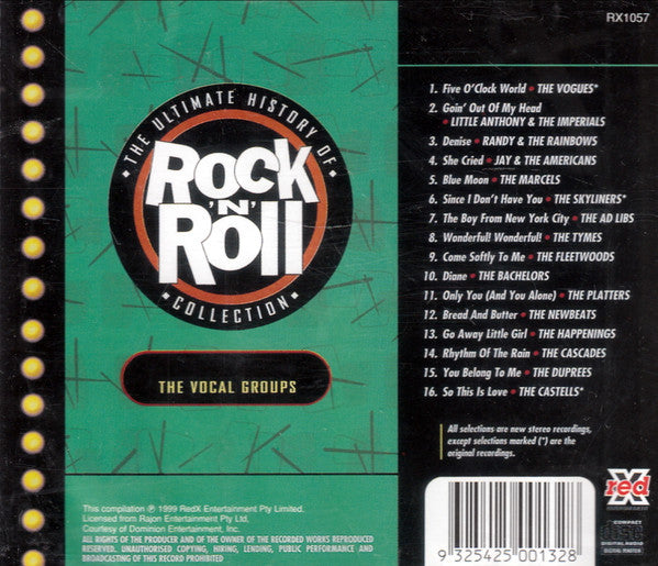 Various : The Ultimate History Of Rock ’n’ Roll Collection: The Vocal Groups (CD, Comp)
