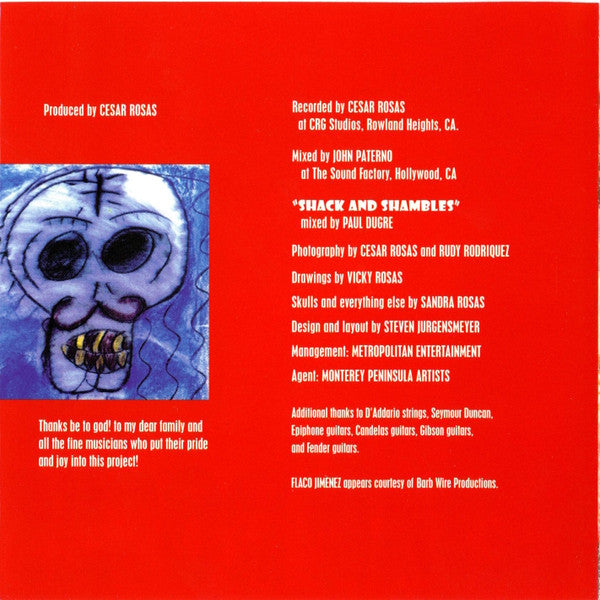 Cesar Rosas : Soul Disguise (CD, Album)