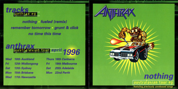 Anthrax : Nothing Australasian Tour EP (CD, EP)
