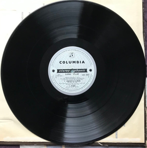 Janos Starker, Dvorak*, Faure* : Cello Concerto / Elegie For Cello And Orchestra (LP, Album)