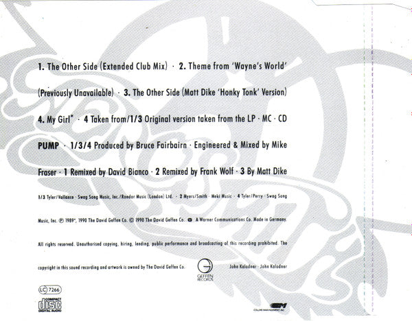 Aerosmith : The Other Side (CD, Single)