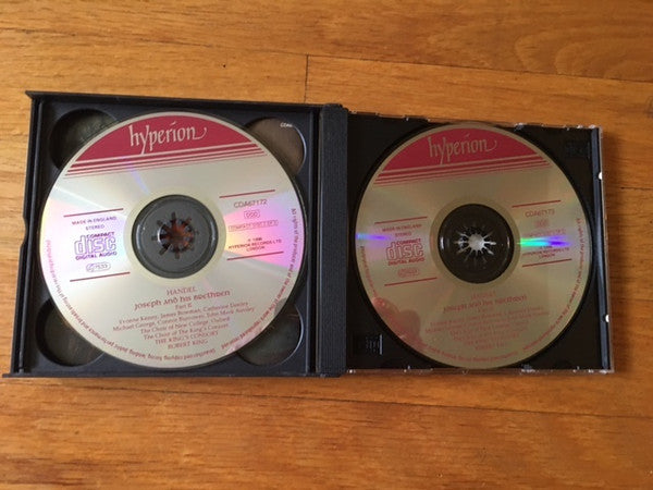 Handel*, The King's Consort, Robert King (9), Yvonne Kenny, James Bowman (2), Catherine Denley, Michael George (3), John Mark Ainsley, Connor Burrowes, The New College Oxford Choir, The Choir Of The King's Consort : Joseph And His Brethren (3xCD)