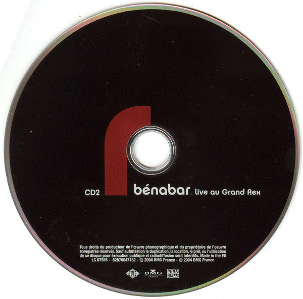 Bénabar : Live Au Grand Rex (2xCD)
