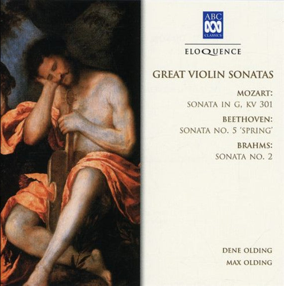 Wolfgang Amadeus Mozart, Ludwig van Beethoven, Johannes Brahms - Dene Olding, Max Olding : Great Violin Sonatas (CD, Album)