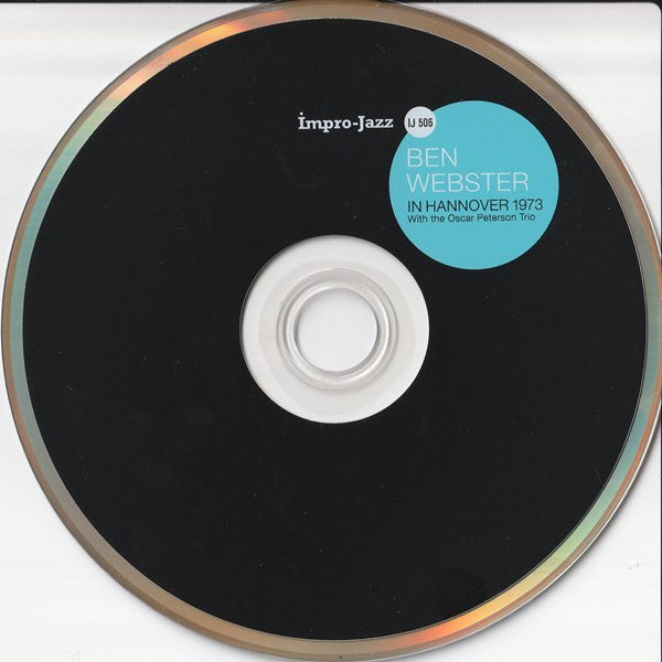 Ben Webster With The Oscar Peterson Trio : In Hannover 1973 (DVD-V, Album, Mono, Col)