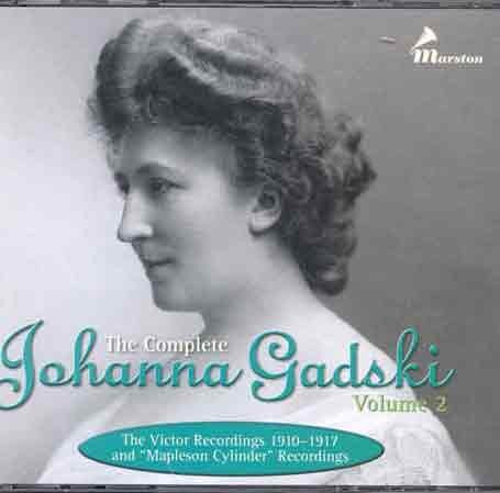 Johanna Gadski : The Complete Johanna Gadski, Voume 2: The Victor Recordings 1910-1912 And Mapleson Cylinder Recordings (3xCD, Comp, RM)