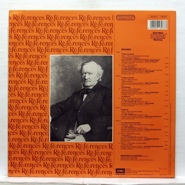 Kirsten Flagstad : Wagner - Airs Et Duos D'Opéras (2xLP, Comp, Mono)