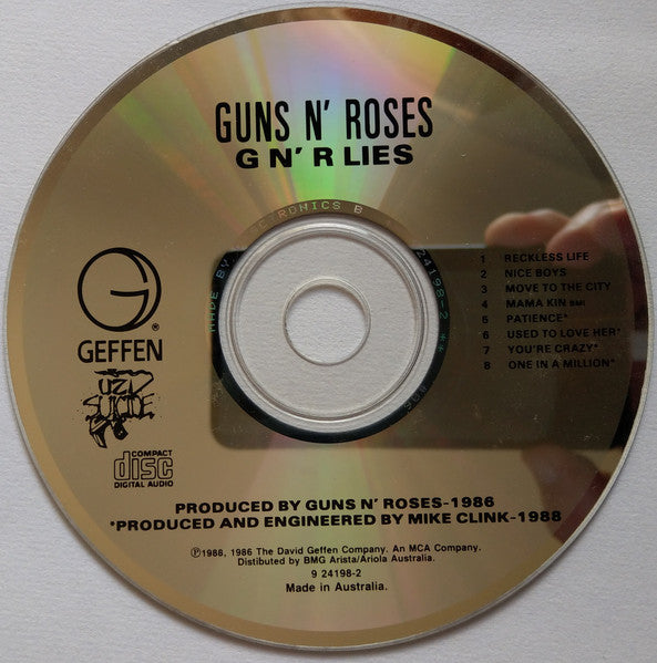 Guns N' Roses : G N' R Lies (CD, Album)