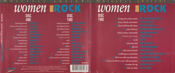 Various : Women Who Rock (2xCD, Comp)