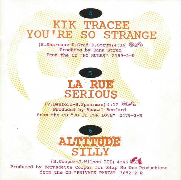 Various : The RCA Records Label Sampler 1991 (CD, Comp, Promo, Smplr)
