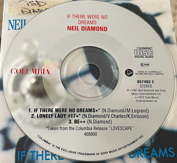 Neil Diamond : If There Were No Dreams (CD, Maxi)