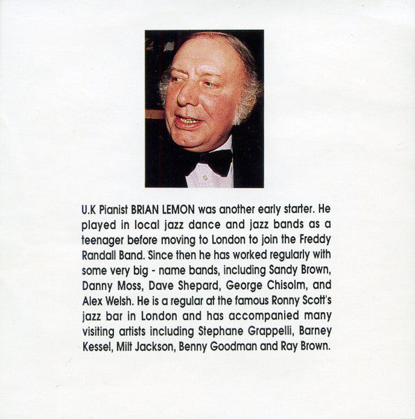 Bob Barnard, Danny Moss, Brian Lemon : Drop Me Off At Harlem (CD, Album, RE)