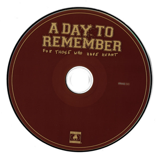 A Day To Remember : For Those Who Have Heart (CD, Album, Sli + DVD)