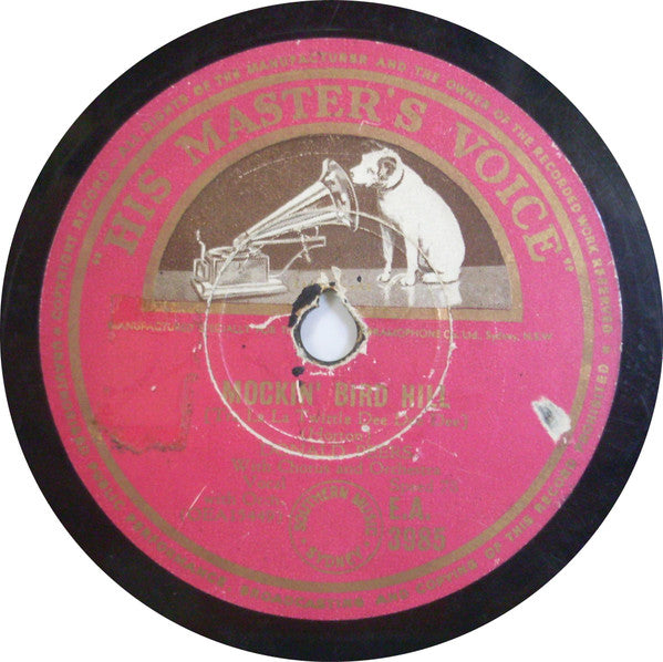 Donald Peers And The Merry Macs : You Are My True Love / Mockin' Bird Hill (Shellac, 10")