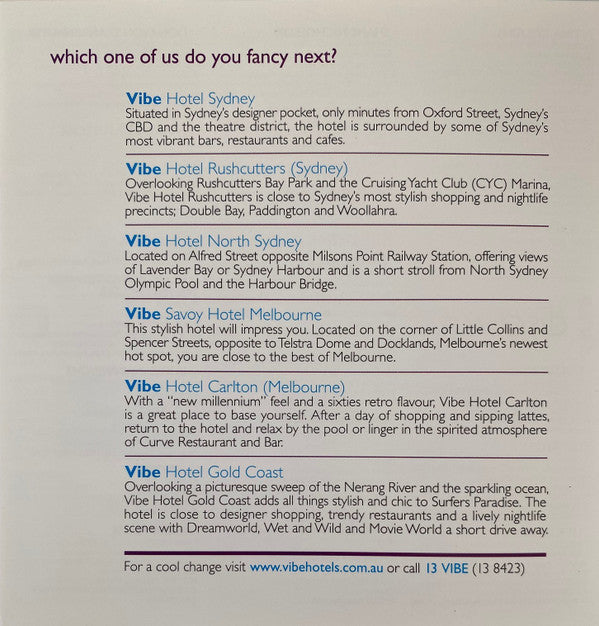 Various : Vibe - Sounds To Relive & Renew (2xCD, Comp)