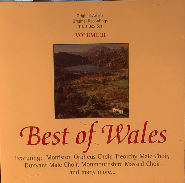 Various : Best Of Wales Volume III (CD, Album)