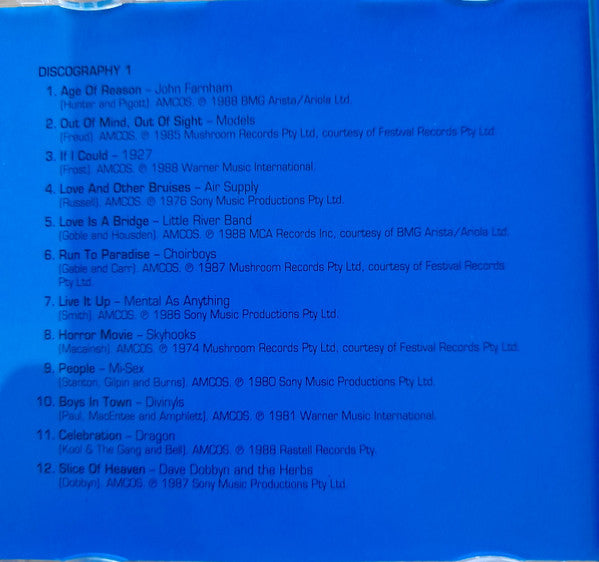 Various : Oz Rock (The Rock Collection) (2xCD, Comp)