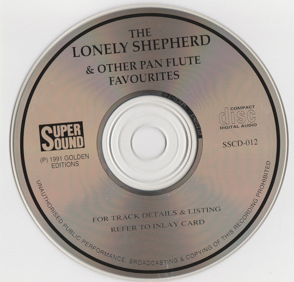 Various : The Lonely Shepherd & Other Pan Flute Favourites (CD, Album)