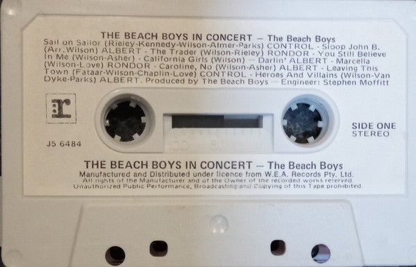 The Beach Boys : In Concert (Cass, Album)
