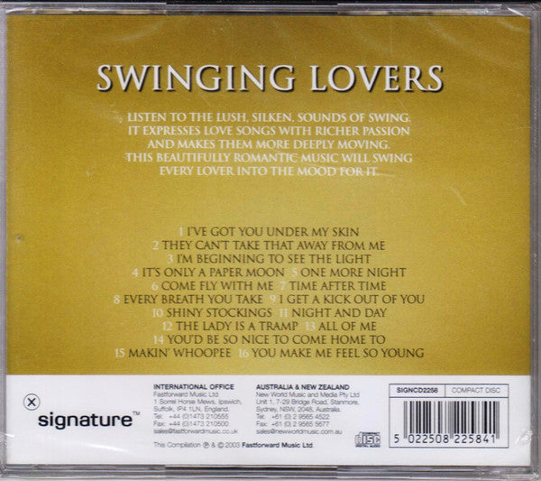 Unknown Artist : Swinging Lovers (Pure Romance) (CD, Comp)