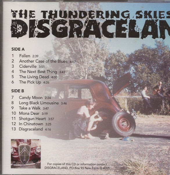 Disgraceland (2) : The Thundering Skies of Disgraceland (CD, Album)