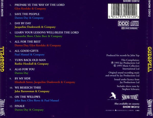 Various : Godspell (CD)